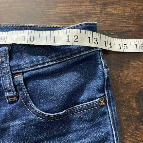 Madewell High-Rise Roadtripper Jeans medium wash size 26 Tall Long 30” stretch - Picture 12 of 14